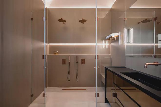 原木＋金属线条这才是kaiyun体育网页版我想象中的高级住宅感(图9)