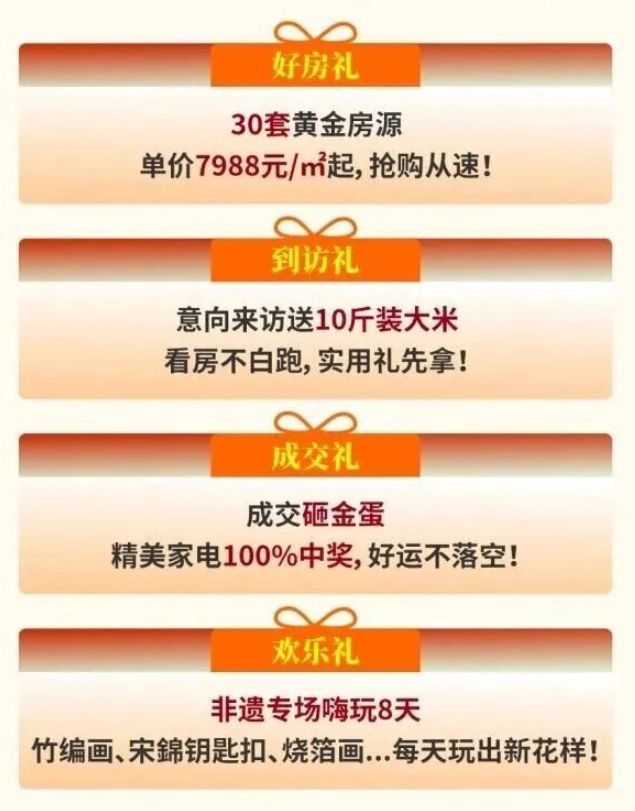 好家伙！送黄金装修家具赣州这个楼盘玩这么大？(图4)