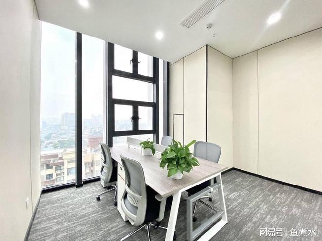 香江金融中心开发商直租多面积办公室配全家具租期随心选(图3)