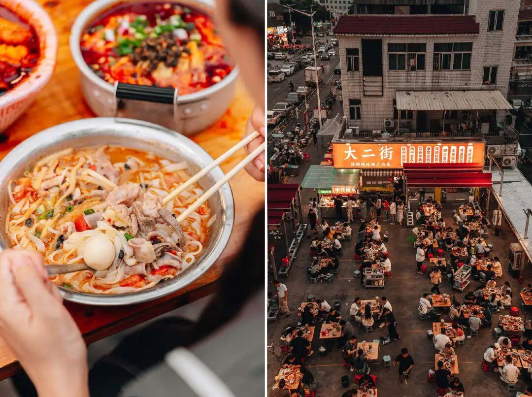 漂亮饭又“造神”！一线商圈开始排队广西菜(图1)