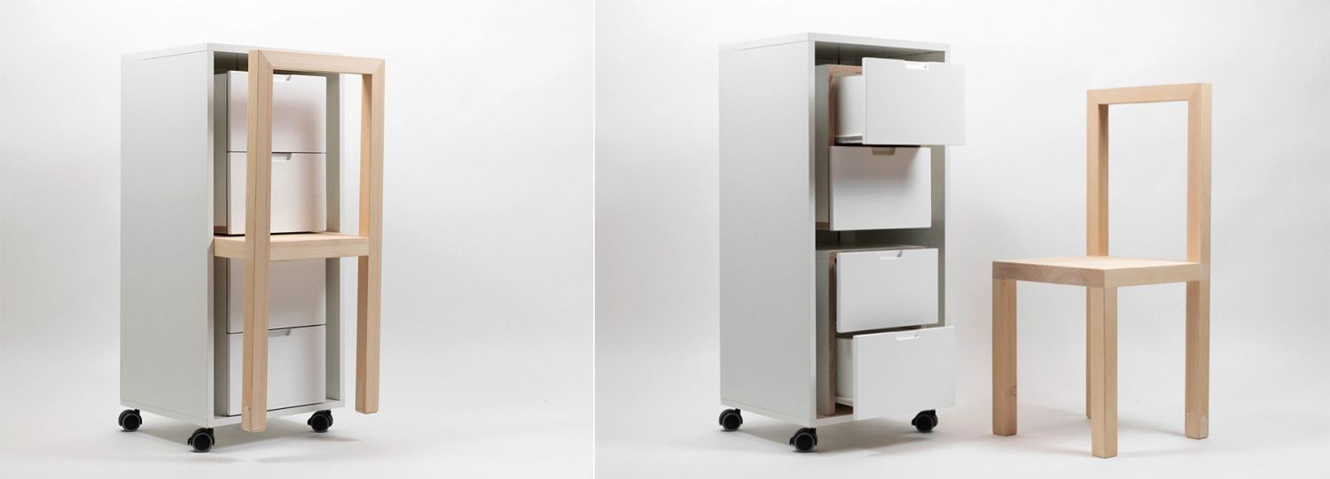 出人意料的多用途家具设计真实熟悉而又充满乐趣的家具作品欣赏(图1)