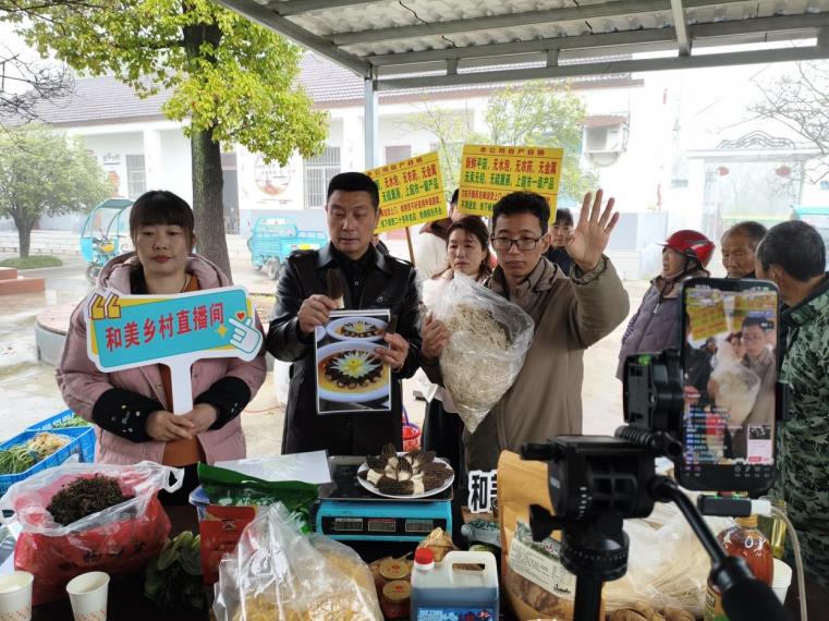 安徽廬江移湖街道：升級打造“和美鄉村直播間”繪就數字鄉村新畫卷(图1)