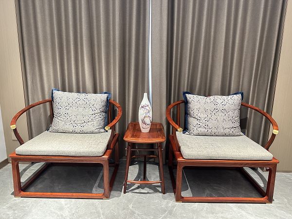 浙江新中式红木厂家越府红木：新中式家具的匠心表达(图6)